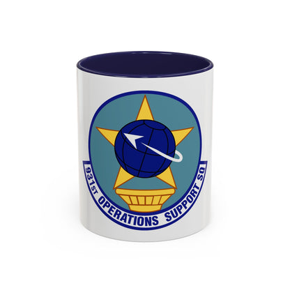 931st Operations Support Squadron (U.S. Air Force) Accent Coffee Mug