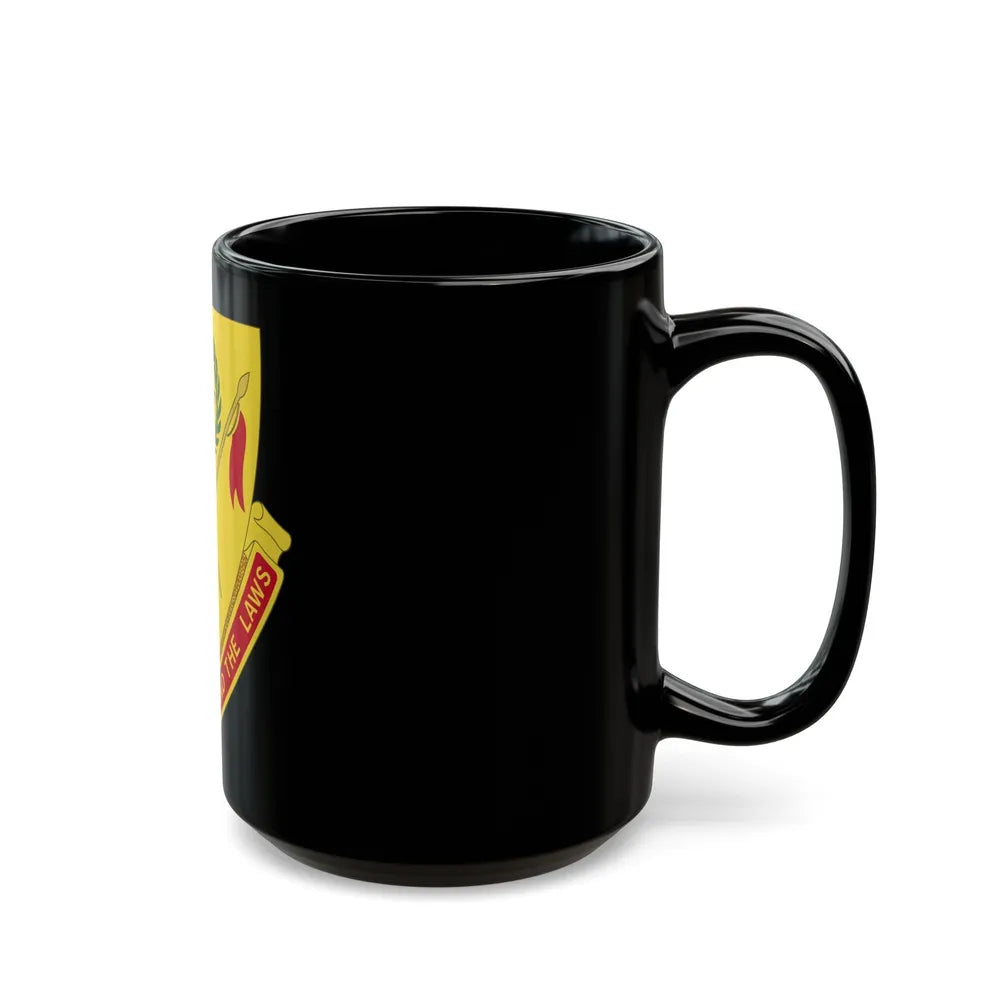 180th Field Artillery Battalion (U.S. Army) Black Coffee Mug-Go Mug Yourself