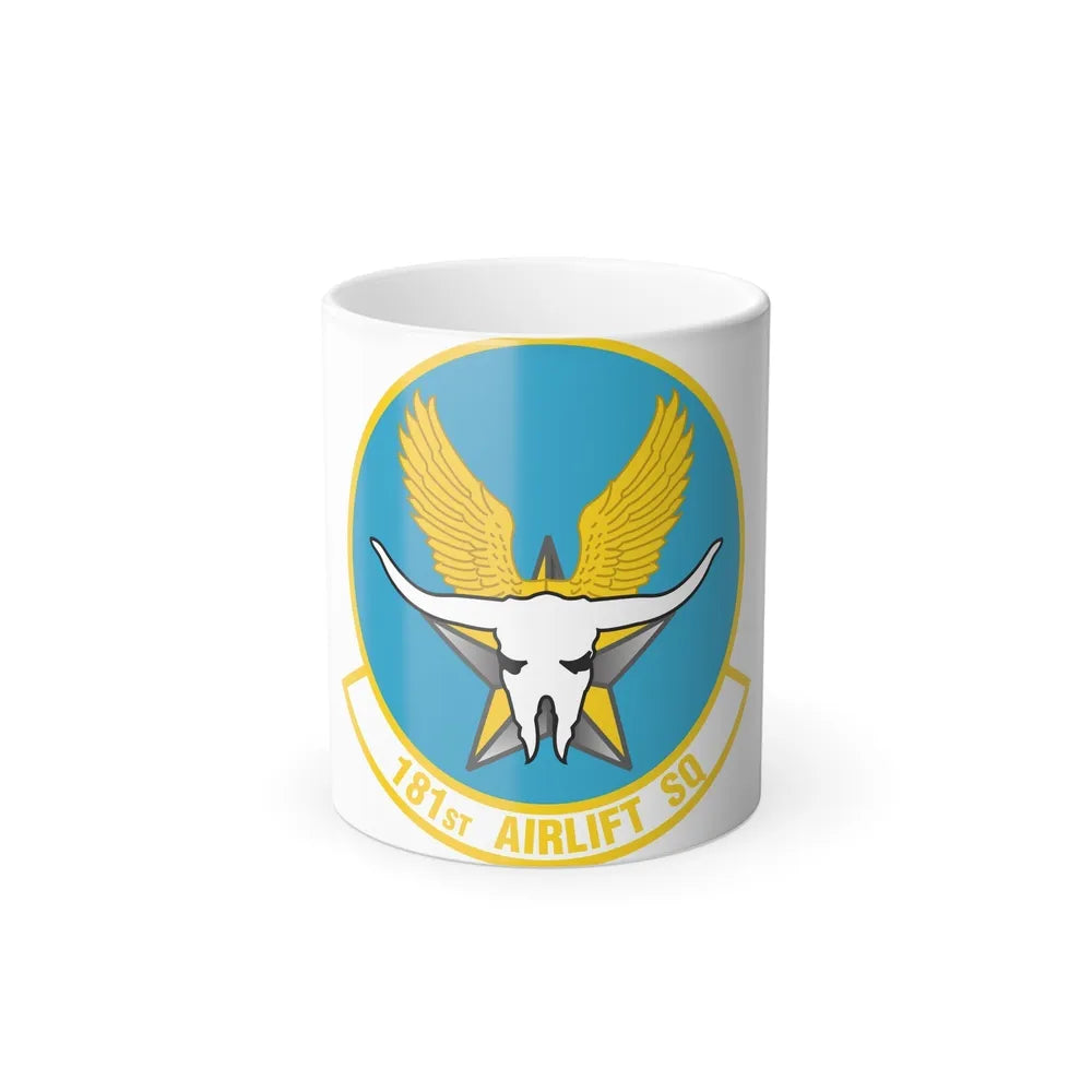 181 Airlift Squadron (U.S. Air Force) Color Changing Coffee Mug-11oz-Go Mug Yourself