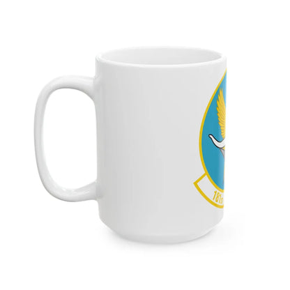 181 Airlift Squadron (U.S. Air Force) White Coffee Mug-Go Mug Yourself