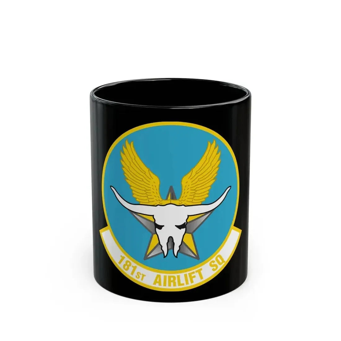 181 Airlift Squadron (U.S. Air Force) Black Coffee Mug 11oz - Go Mug Yourself