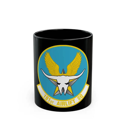 181 Airlift Squadron (U.S. Air Force) Black Coffee Mug 11oz - Go Mug Yourself