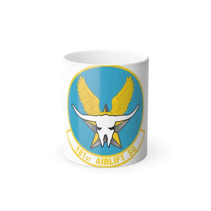 181 Airlift Squadron (U.S. Air Force) Color Changing Coffee Mug 11oz - Go Mug Yourself