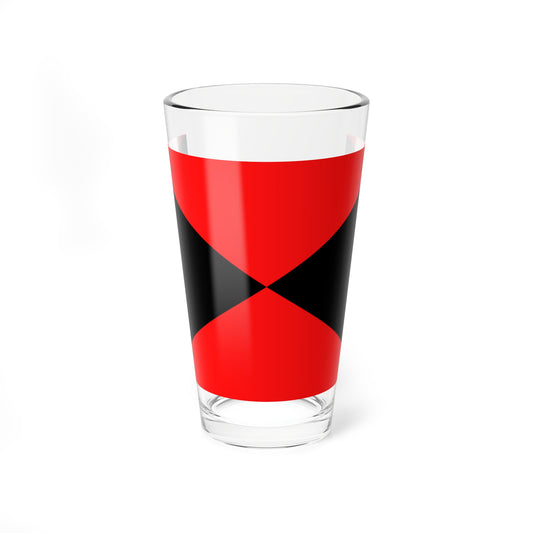 Hoifung County Peasant Association Flag (China) Pint Glass 16oz