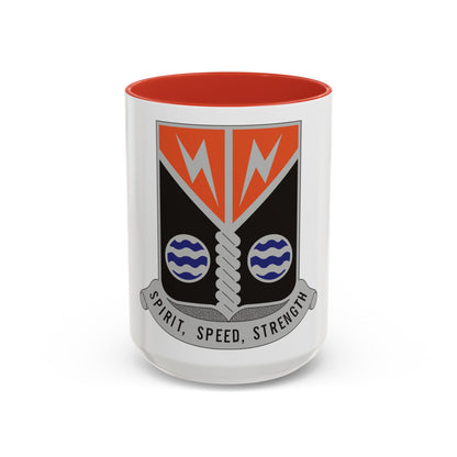 58 Signal Battalion (U.S. Army) Accent Coffee Mug
