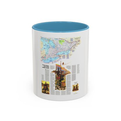 Canada - Ontario, Great Cities (1978) (Map) Accent Coffee Mug
