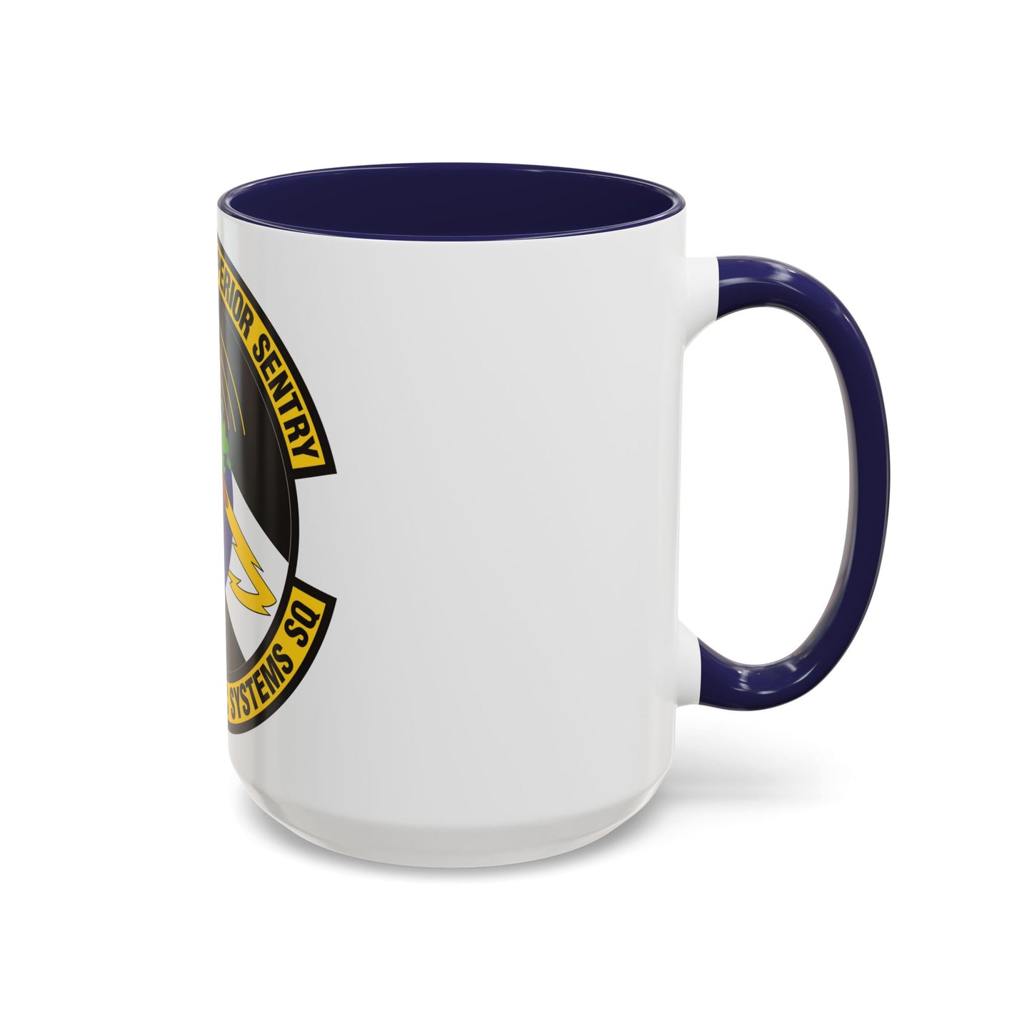 636th Electronic Systems Squadron (U.S. Air Force) Accent Coffee Mug