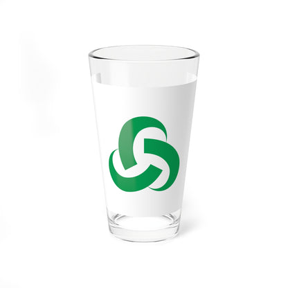 Flag of Tsukumi Oita (Japan) Pint Glass 16oz