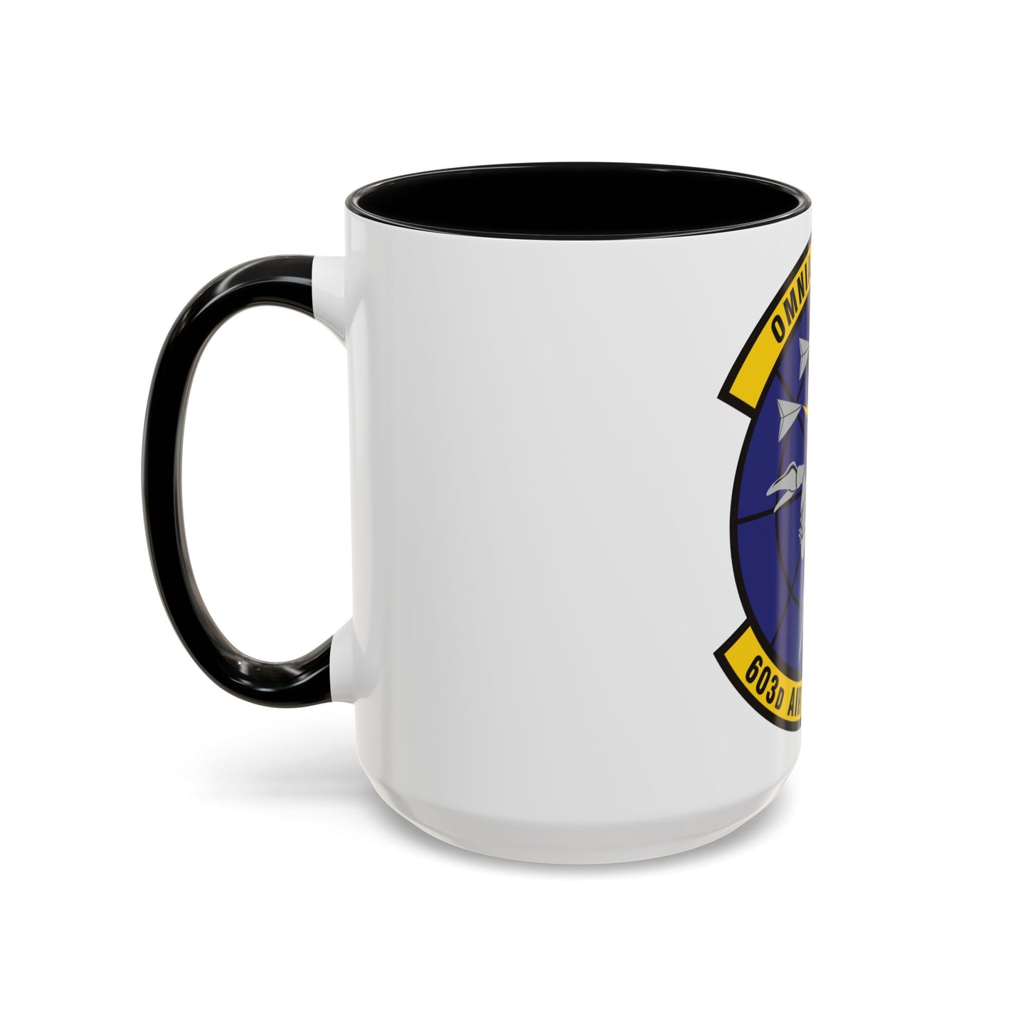 603d Air Control Squadron (U.S. Air Force) Accent Coffee Mug