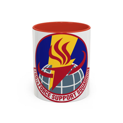 786th Force Support Squadron (U.S. Air Force) Accent Coffee Mug