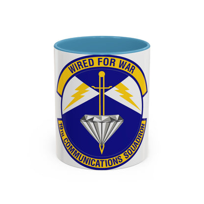 19th Communications Squadron (U.S. Air Force) Accent Coffee Mug