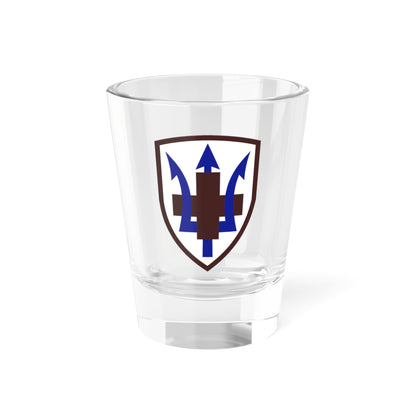 Verre à liqueur de la 213e brigade médicale (armée américaine) 1,5 oz