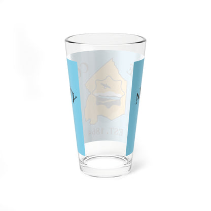 Flag of Alpine County California (United States) Pint Glass 16oz