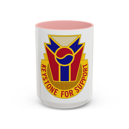 77 Quartermaster Group (U.S. Army) Accent Coffee Mug