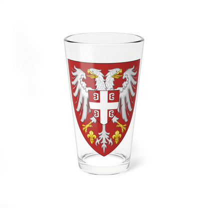 Insigne Serbicum (Serbia) (Coat of Arms) Pint Glass 16oz