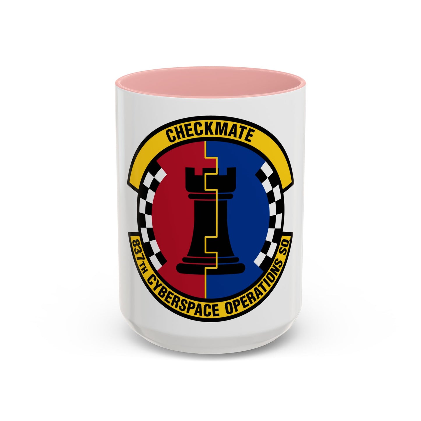837 Cyberspace Operations Squadron ACC (U.S. Air Force) Accent Coffee Mug