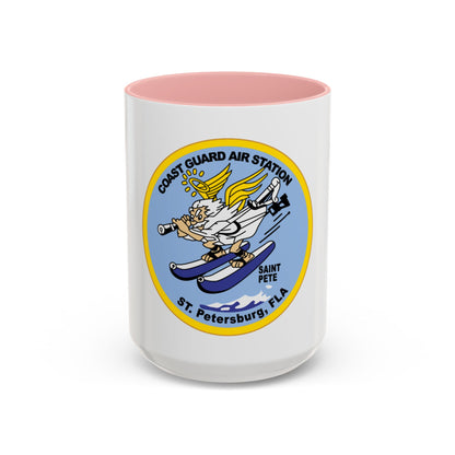USCGC Air Station St Petersburg FLA (U.S. Coast Guard) Accent Coffee Mug