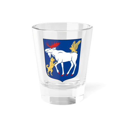 Jämtlands vapen (Sweden) (Coat of Arms) Shot Glass 1.5oz