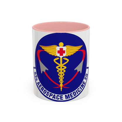 82d Aerospace Medicine Squadron (U.S. Air Force) Accent Coffee Mug