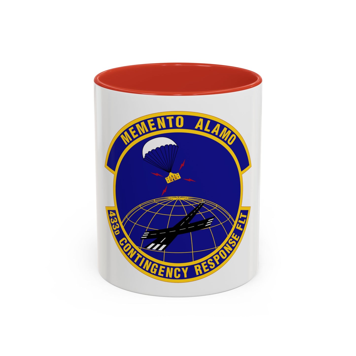 433 Contingency Response Flight AFRC (U.S. Air Force) Accent Coffee Mug