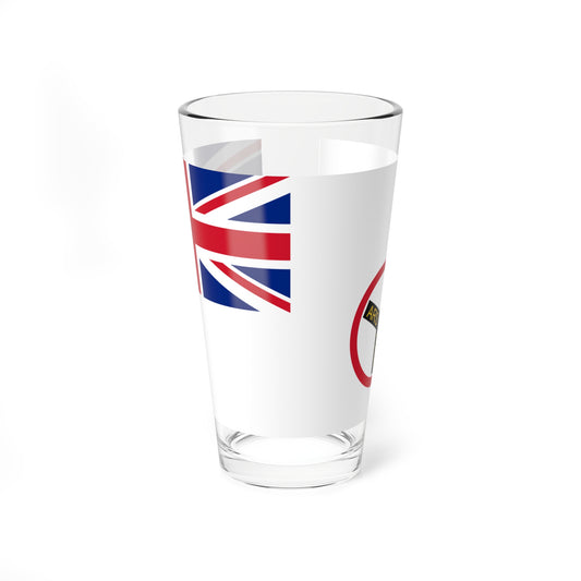 Royal Niger Company flag (United Kingdom) Pint Glass 16oz