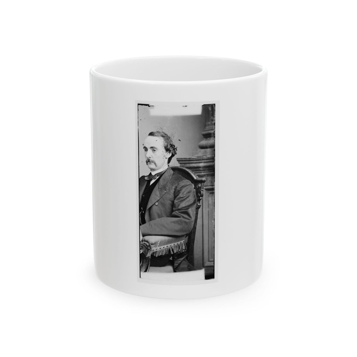 Unidentified (U.S. Civil War) White Coffee Mug