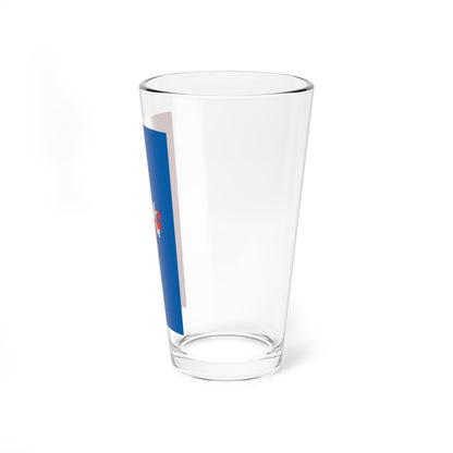 Flag of Csogle (Hungary) Pint Glass 16oz