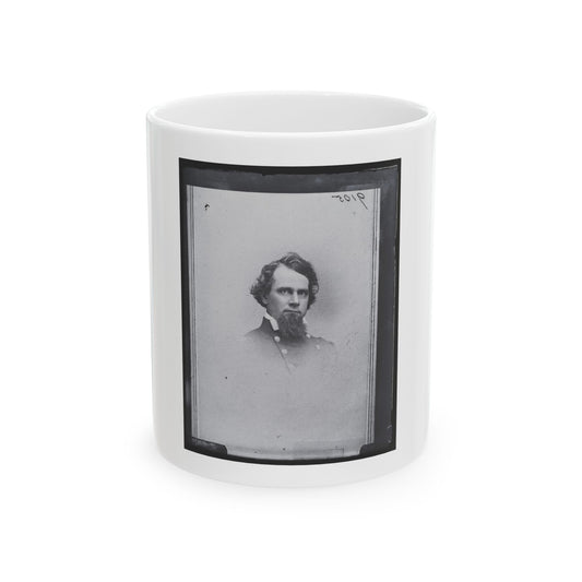 Ret.  Brig. Gen. Sgt., Col. Franklin Sawyer, 8th Ohio Inf. (U.S. Civil War) White Coffee Mug
