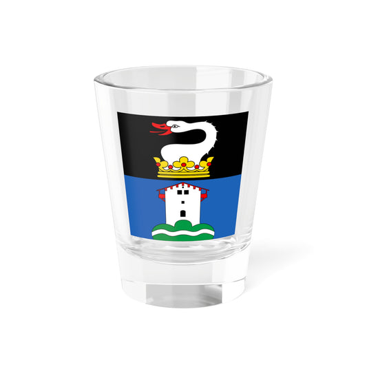 CHE Schwende-Rute Flag (Switzerland) Shot Glass 1.5oz