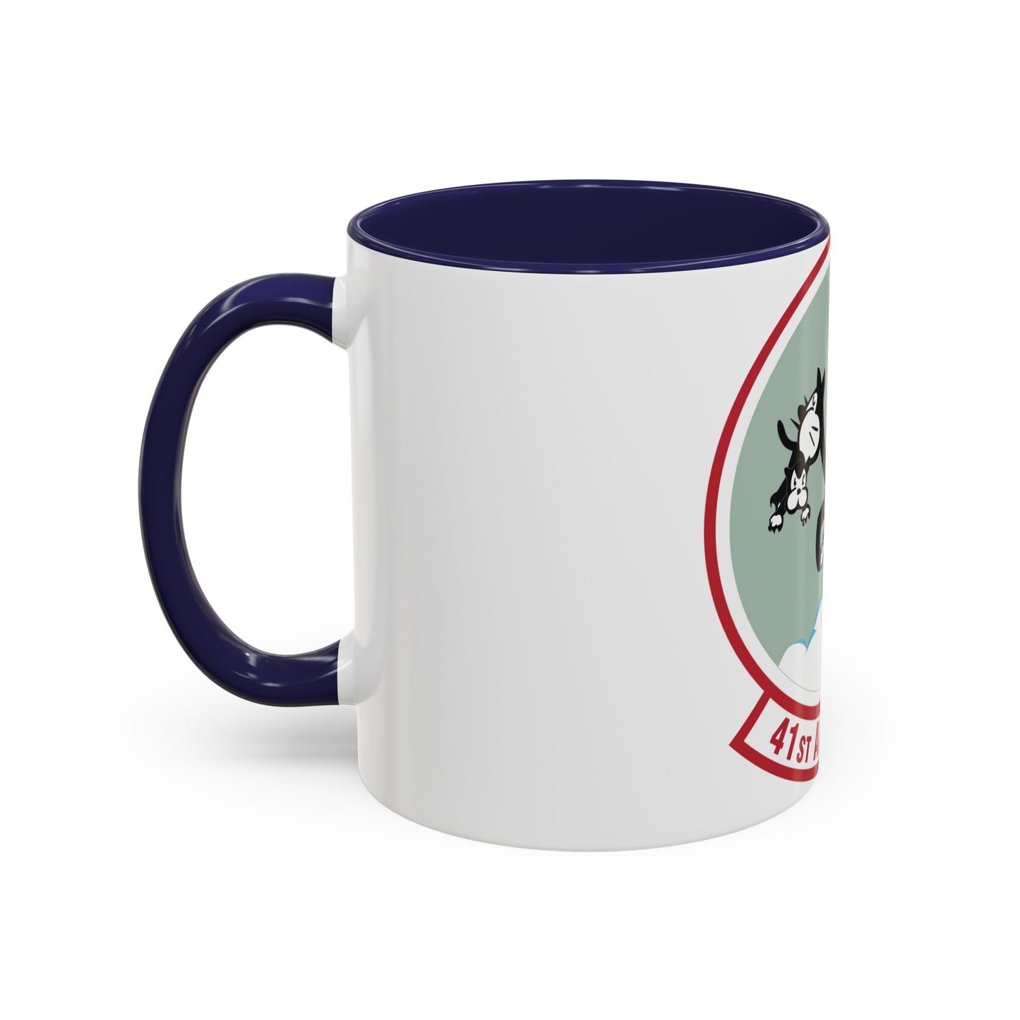 41st Airlift Squadron (U.S. Air Force) Accent Coffee Mug