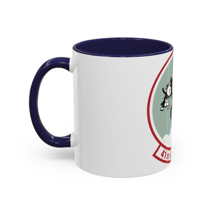 41st Airlift Squadron (U.S. Air Force) Accent Coffee Mug