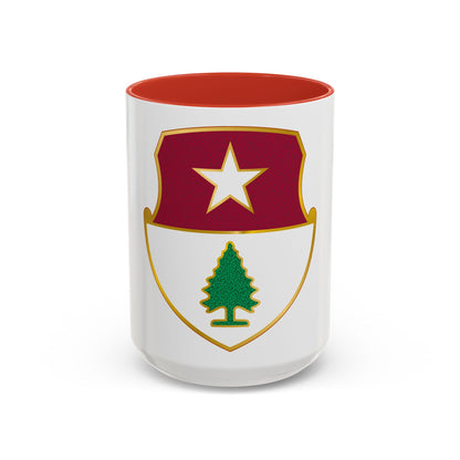 27 Antiaircraft Artillery Automatic Weapons Battalion (U.S. Army) Accent Coffee Mug