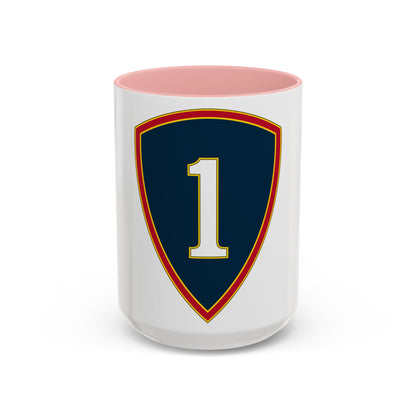 1 Personnel Command 3 (U.S. Army) Accent Coffee Mug