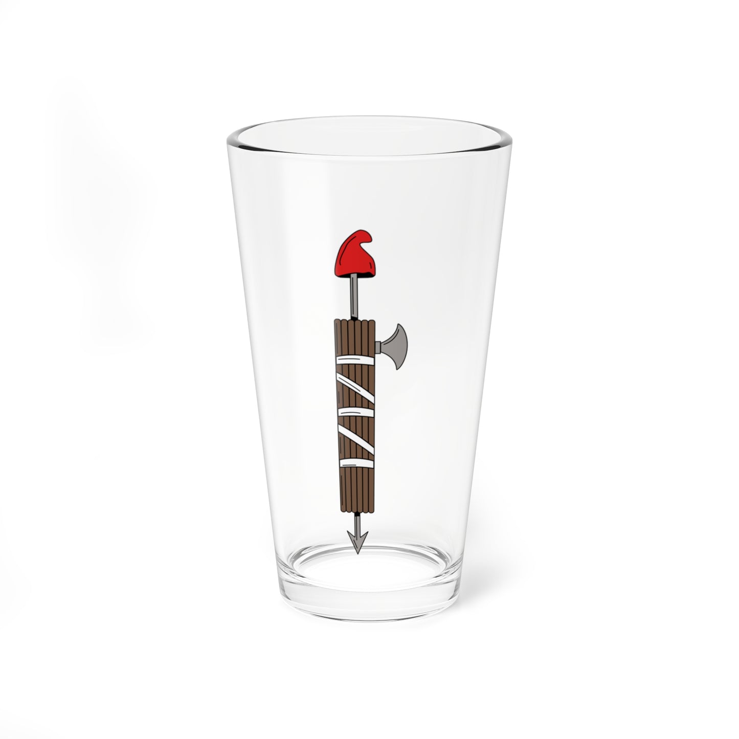 Emblem of the Jacobin Republic of Lucca (Italy) (Coat of Arms) Pint Glass 16oz