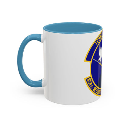 628th Security Forces Squadron (U.S. Air Force) Accent Coffee Mug