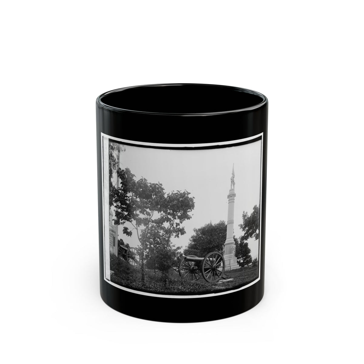 3rd Maryland Infantry, U.S.A. & Latrobe's Battery, C.S.A. Monument, Chattanooga, Tennessee (U.S. Civil War) Black Coffee Mug