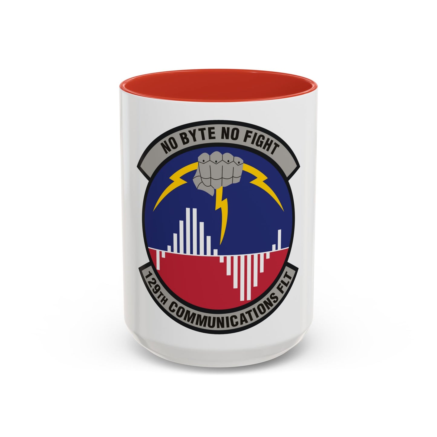 129th Communications Flight (U.S. Air Force) Accent Coffee Mug