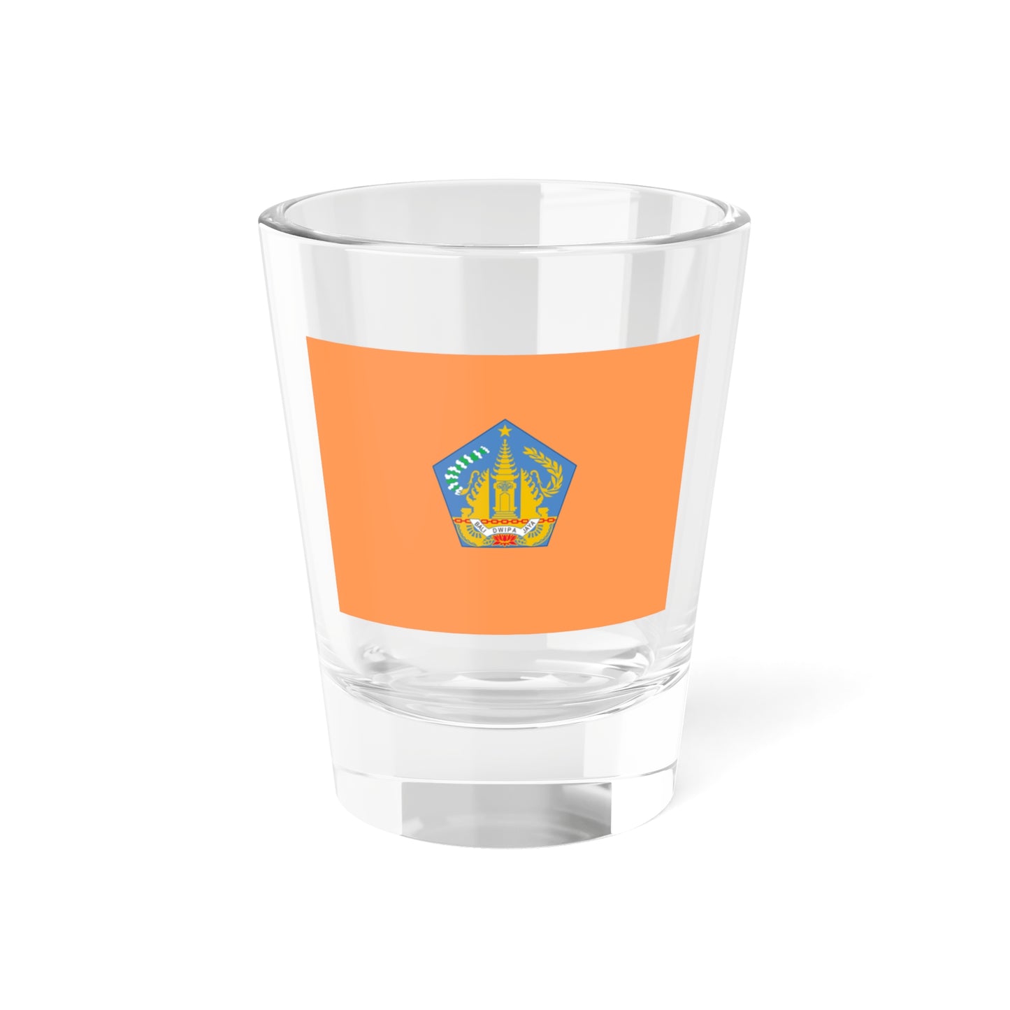 Flag of Bali Indonesia - Shot Glass 1.5oz