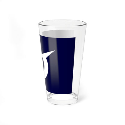 Flag of Hiraka Akita 1962-2005 (Japan) Pint Glass 16oz