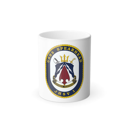 USNS Spearhead JHSV 1 (U.S. Navy) Color Changing Mug 11oz