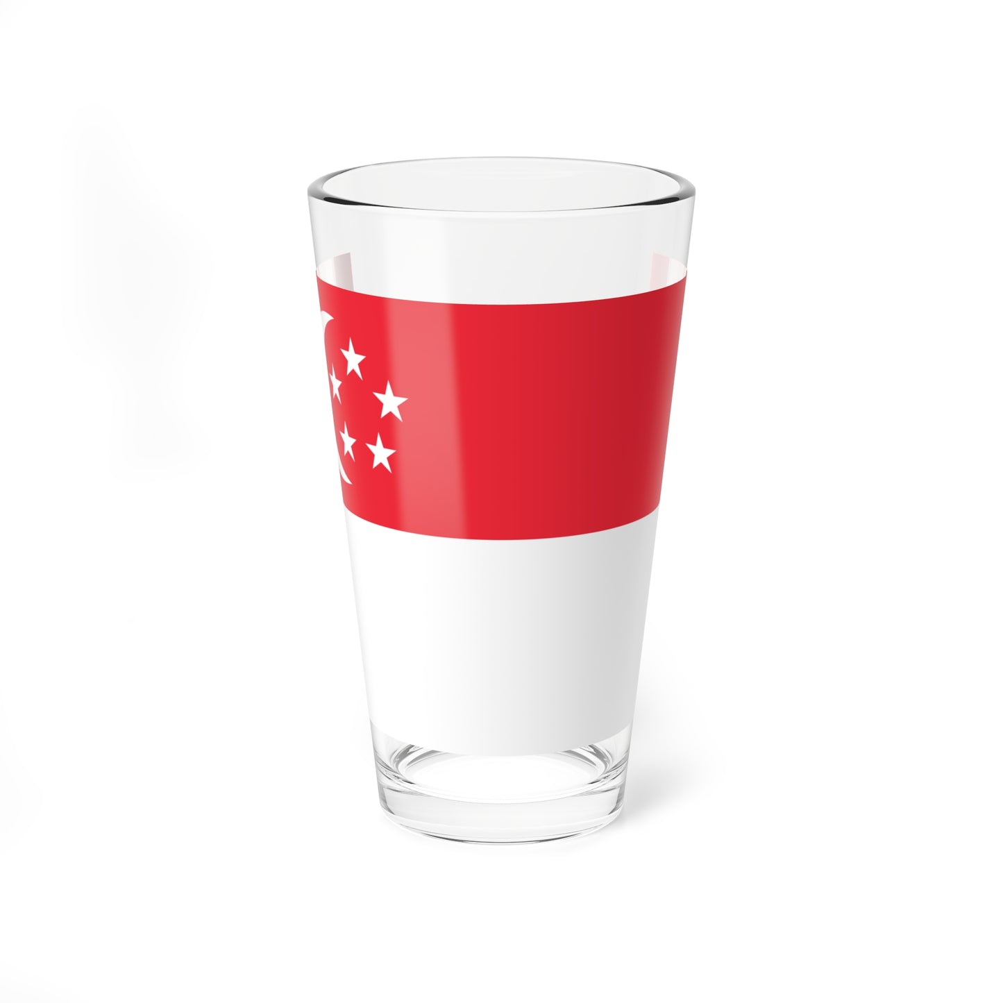 Flag of Singapore (Singapore) Pint Glass 16oz