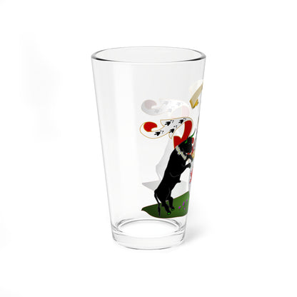 Earl of Airlie coat of arms (Scotland) (Coat of Arms) Pint Glass 16oz