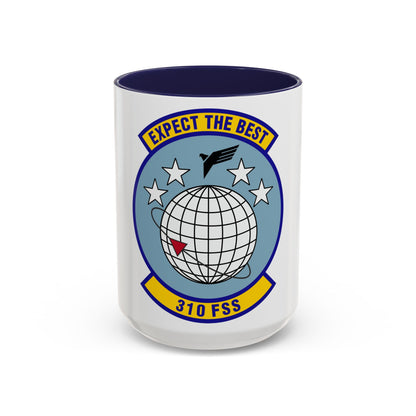 310 Force Support Squadron AFRC (U.S. Air Force) Accent Coffee Mug