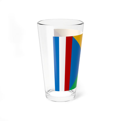 Proposed flag of Reunion ARF (France) Pint Glass 16oz