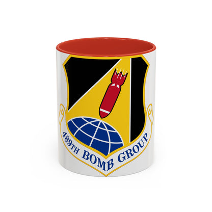 489 Bomb Group AFRC (U.S. Air Force) Accent Coffee Mug