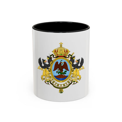 Coat of Arms Second Mexican Empire - Accent Coffee Mug