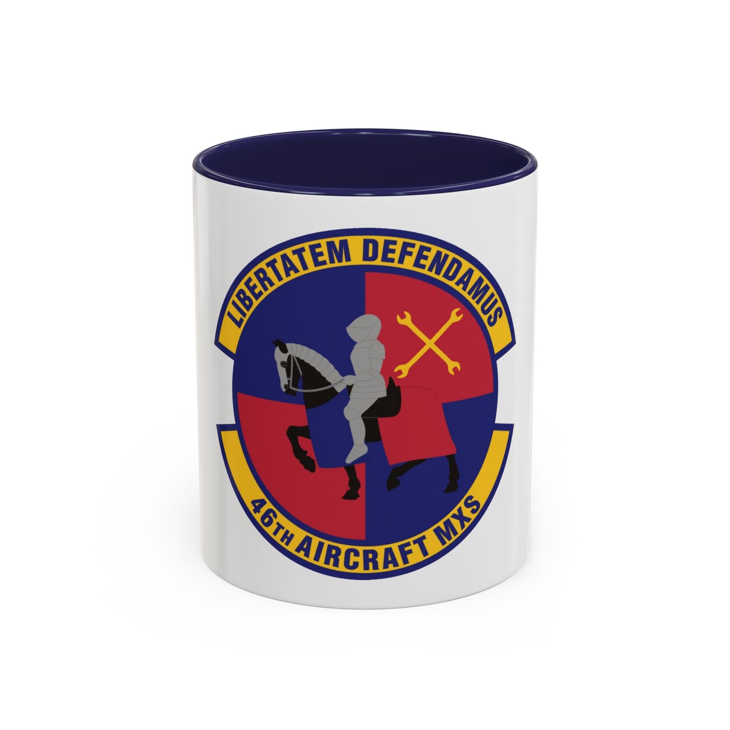 46th Aircraft Maintenance Squadron (U.S. Air Force) Accent Coffee Mug
