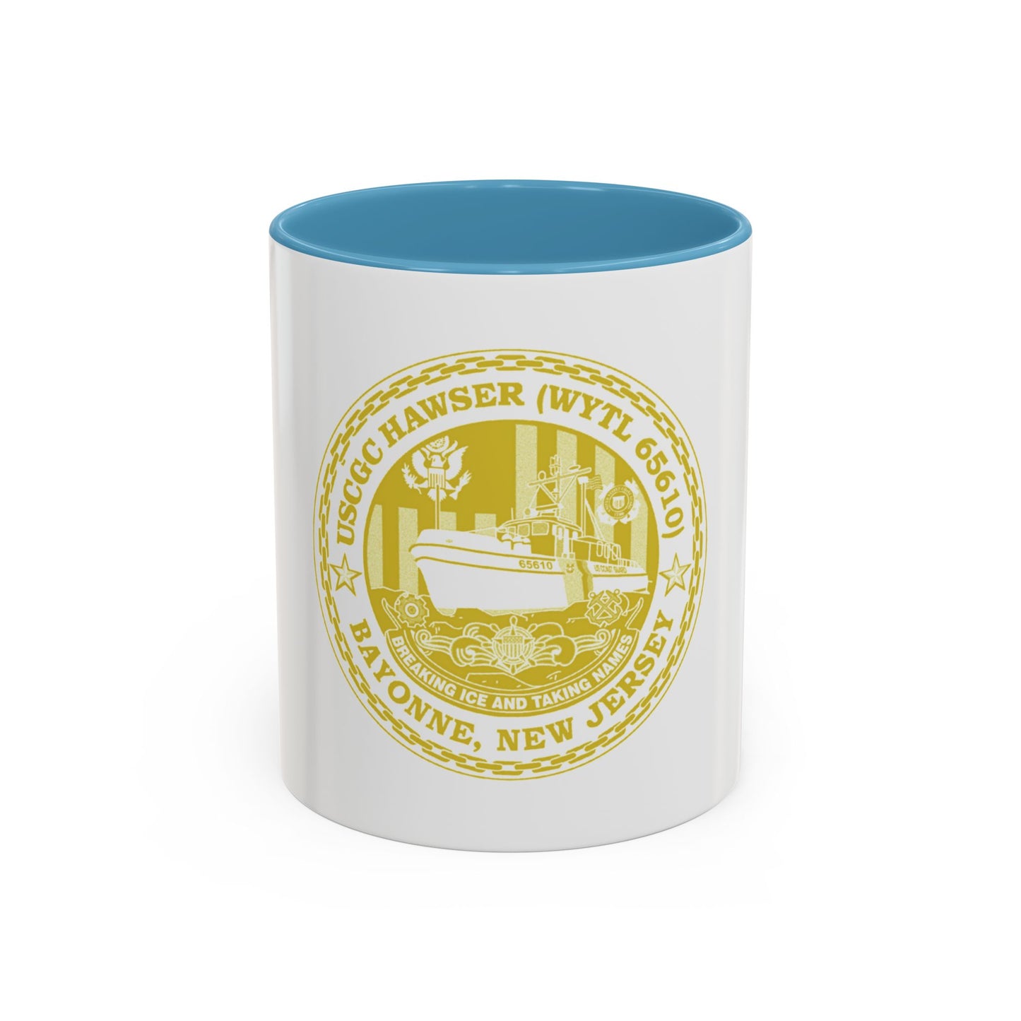 USCG Hawser WYTL 65610 Sim Gold (U.S. Coast Guard) Accent Coffee Mug