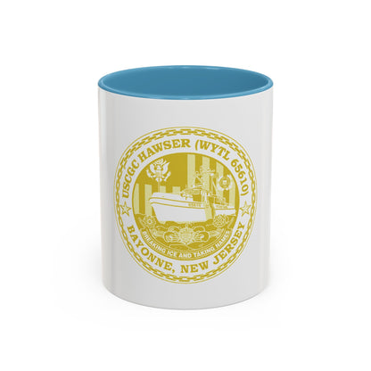 USCG Hawser WYTL 65610 Sim Gold (U.S. Coast Guard) Accent Coffee Mug
