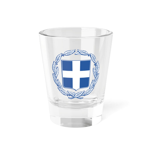 Coat of arms of Greece - Shot Glass 1.5oz